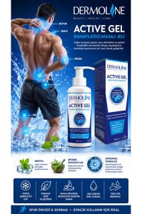 DERMOLINE Active Rahatlatıcı Masaj Jeli – 150 ml - Görsel 3