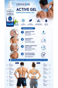 DERMOLINE Active Rahatlatıcı Masaj Jeli – 150 ml - Görsel 2