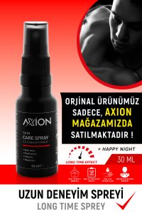 AXION Geciktirici Uzun Etkili Erkek Bakım Spreyi – 30 ml