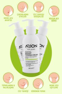AXION Göğüs Sıkılaştırıcı ve Dikleştirici Bakım Kremi – 150 ml - Görsel 3