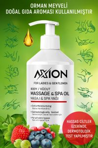 AXION Afrodizyak Etkili YENİLEBİLİR Masaj & SPA Yağı – 250 ml - Görsel 4