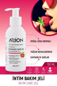AXION Afrodizyak Etkili Kayganlaştırıcı Jel, Çilek Aromalı – 150 ml