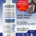 AXION Erkeklere Özel Pratik Tüy Dökücü & Azaltıcı Sprey – 200 ml