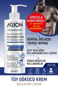 AXION Erkeklere Özel Pratik Tüy Dökücü & Azaltıcı Sprey – 200 ml