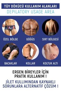 AXION Erkeklere Özel Pratik Tüy Dökücü & Azaltıcı Sprey – 200 ml - Görsel 3