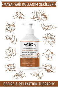 AXION Afrodizyak Etkili Masaj & SPA Yağı, Sandal Wood + Out Royal – 250 ml - Görsel 3