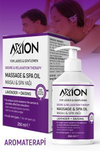 AXION Afrodizyak Etkili Masaj & SPA Yağı, Lavanta Özlü + Daising – 250 ml - Görsel 4