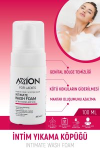 AXION İntim Bölge Hijyen ve Yıkama Köpüğü – 100 ml