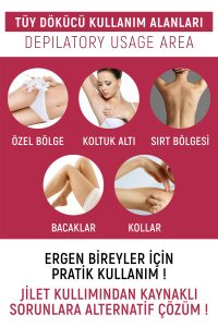 AXION Kadınlara Özel Pratik Tüy Dökücü & Azaltıcı Sprey – 200 ml - Görsel 3