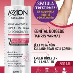 AXION Kadınlara Özel Pratik Tüy Dökücü & Azaltıcı Sprey – 200 ml