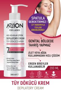 AXION Kadınlara Özel Pratik Tüy Dökücü & Azaltıcı Sprey – 200 ml