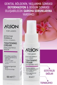 AXION Genital Bölge Sıkılaştırıcı, Daraltıcı Krem Toparlayıcı ve Koku Giderici - 50 ml
